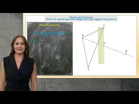 Comment Tracer L Image D Une Figure Par Symétrie Centrale