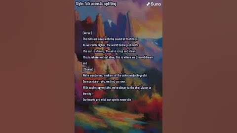 Hiking Song for Spring