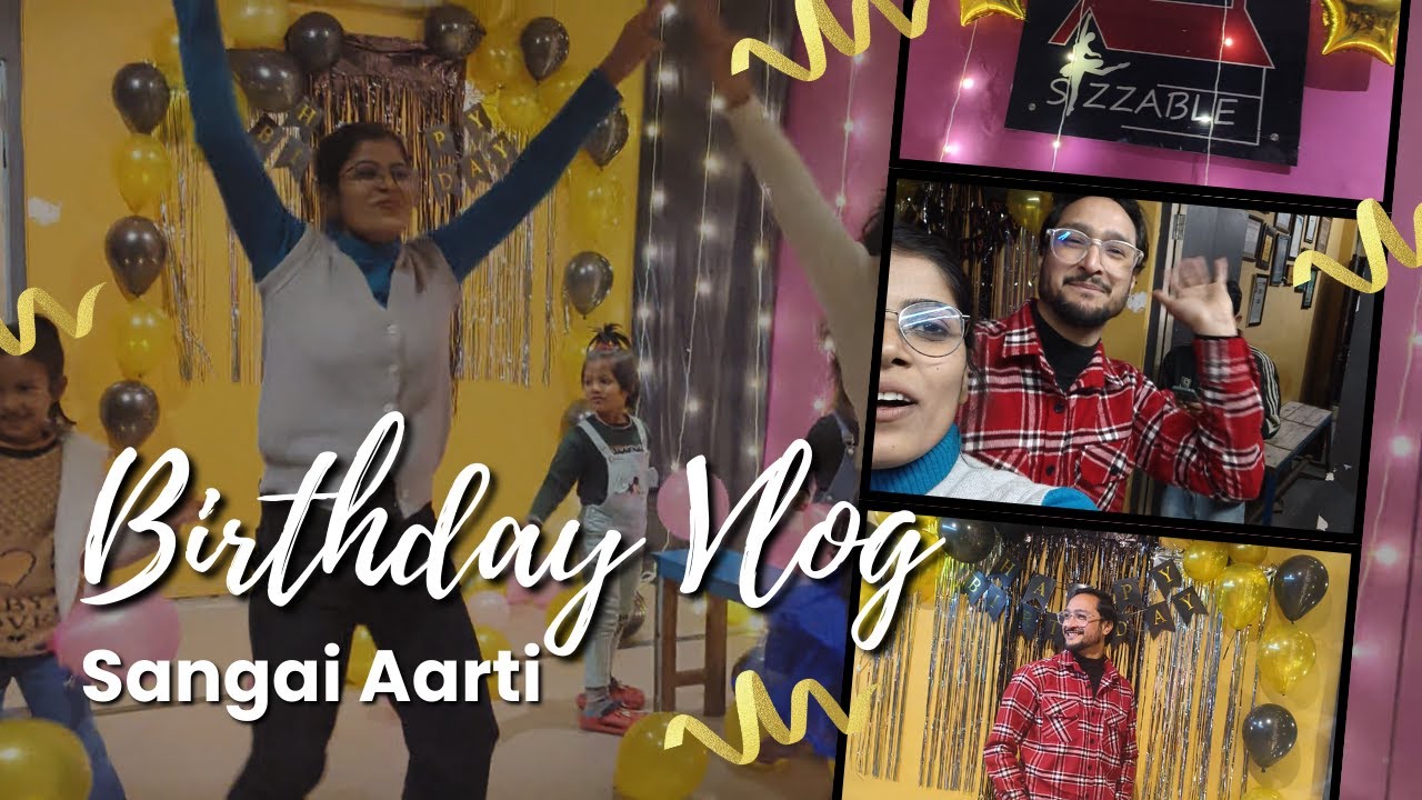 Birthday & Studio Anniversary Celebration Vlog | Sangai Aarti Vlog
