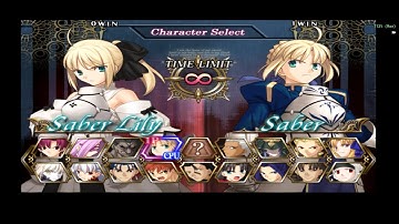 Fate Unlimited Code AetherSX2 PS2 (Unlock Characters and Stages)