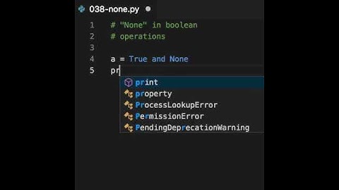 If you are computing Booleans with "None", be careful as you can get "None" in result.