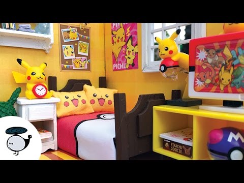 Pikachu Miniature Doll House - Pokémon Re-Ment Miniatures 