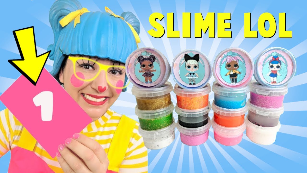 16 TIPOS DE SLIME DA BONECA LOL SURPRESA