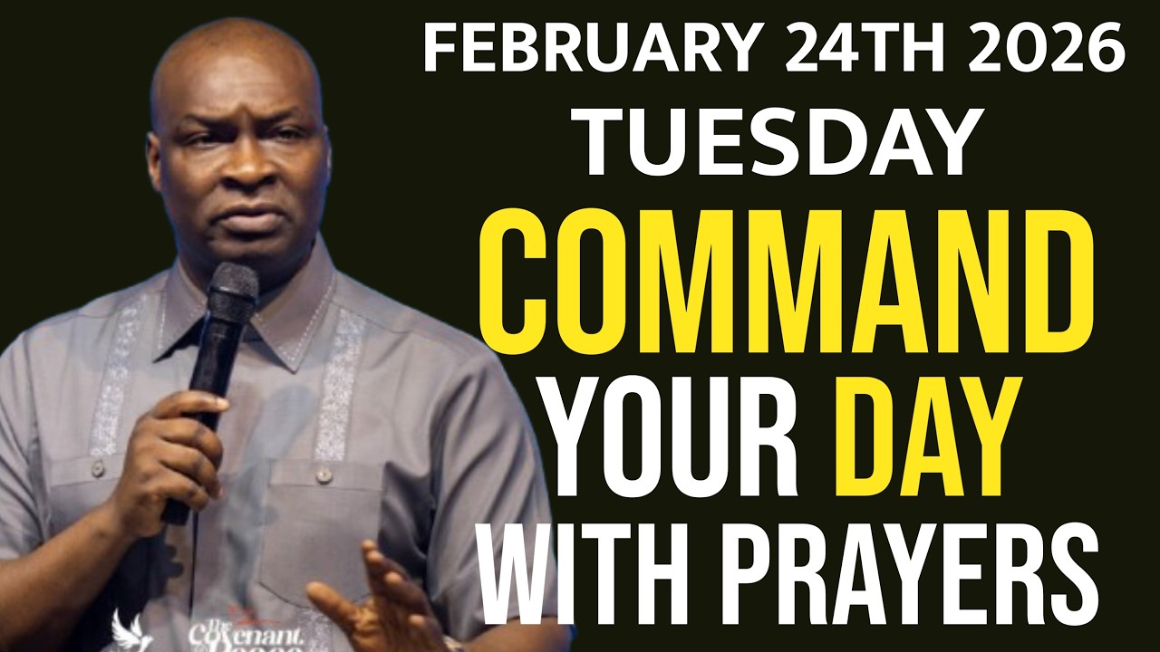 [TUESDAY 24TH FEBRUARY, 2026] SPEAK INTO YOUR DAY BEFORE THE ENEMY DOES - APOSTLE JOSHUA SELMAN