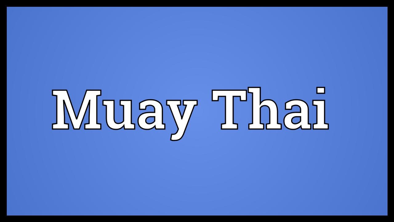 Muay Thai Meaning YouTube muay-thai-meaning-youtube