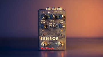 Using the Loop, Time, Speed and Pitch settings on the Red Panda Tensor Effects Pedal