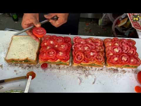 BEST SANDWICH || MOST OVERLOADED || STREET FOOD / 최고의 샌드위치 || 가장 과부하 || 길거리 음식