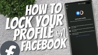 How to lock Facebook Profile on Facebook App Latest Update 2021 screenshot 4