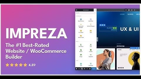 Impreza – WordPress Website and WooCommerce Builder