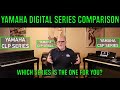 Yamaha Clavinova Comparison - CLP vs CSP vs CVP - Which is right for you?