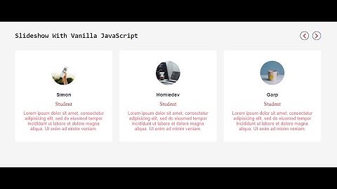 Hướng dẫn làm slide đơn giản với JavaScript - make simple slide with javascript