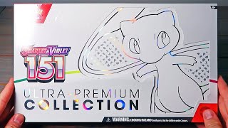 Unboxing Pokemon Scarlet and Violet 151 Collection Ultra-Premium Collection