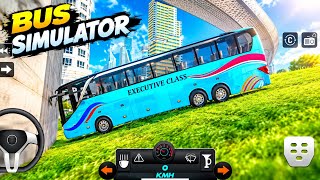 🔥 Bus Simulator Game – Dangerous Hill Driving 🚌💨 | Executive Class Bus Challenge screenshot 5