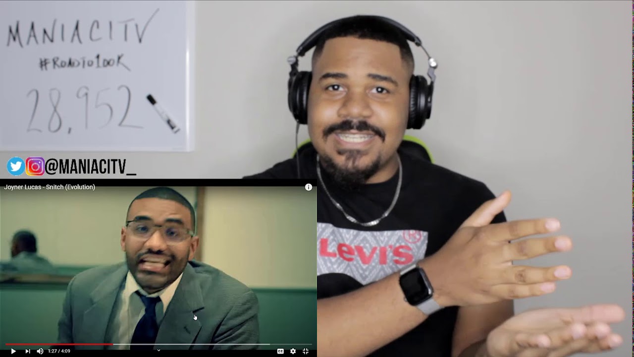 Joyner Lucas - Snitch (Evolution) REACTION