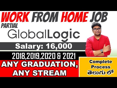 Global logic Work from home job in Telugu | Global logic Recruitment | Latest jobs 2022