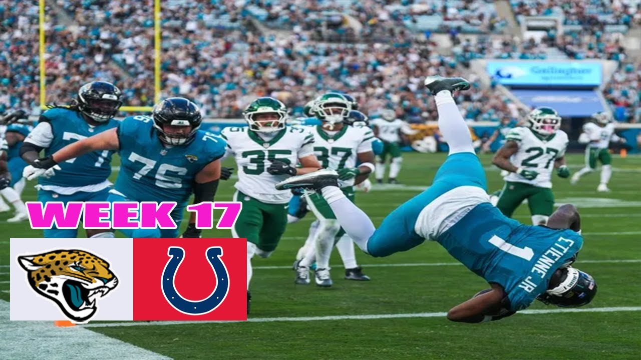 Матч «Джексонвилл Джагуарс» против «Индианаполис Колтс», 17-я неделя, полная запись, 28 декабря 2...