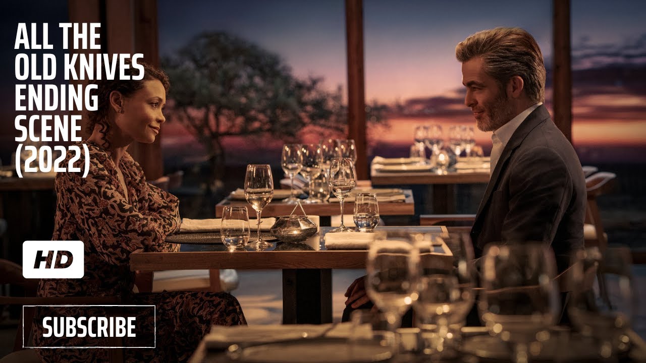 ALL THE OLD KNIVES - Ending Scene (2022) Chris Pine