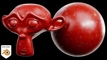 Procedural Chipped Paint Material (Blender Tutorial)