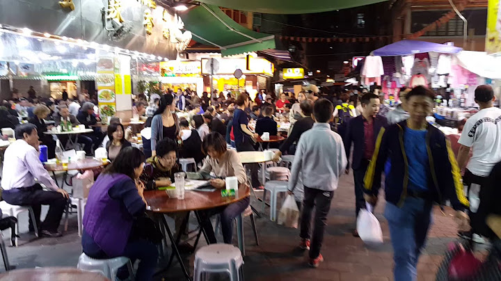 Hong Kong Street Food - Temple Street Night Market