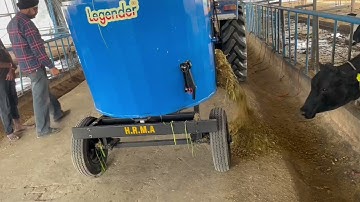 SMALL TMR FULL FUNCTIONING FOR SMALL DAIRY FARM LEGENDER BRAND TMR