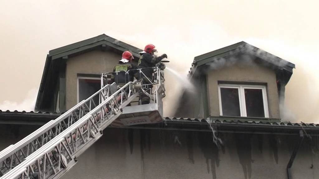 Pożar szkoły w Gorzkowicach 13 listopada 2012