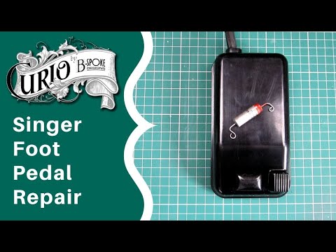 藤田喬平「流動・生」1960年代初頭(供箱) Vintage Singer Sewing Machine Foot Pedal Repair - YouTube