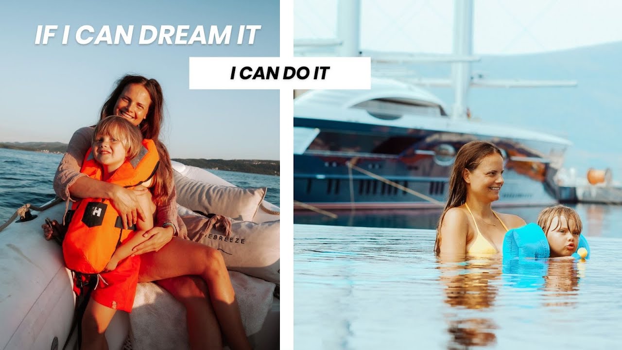 SHE has a NEW DREAM……AGAIN 😆 | Living in Porto Montenegro – BOAT LIFE