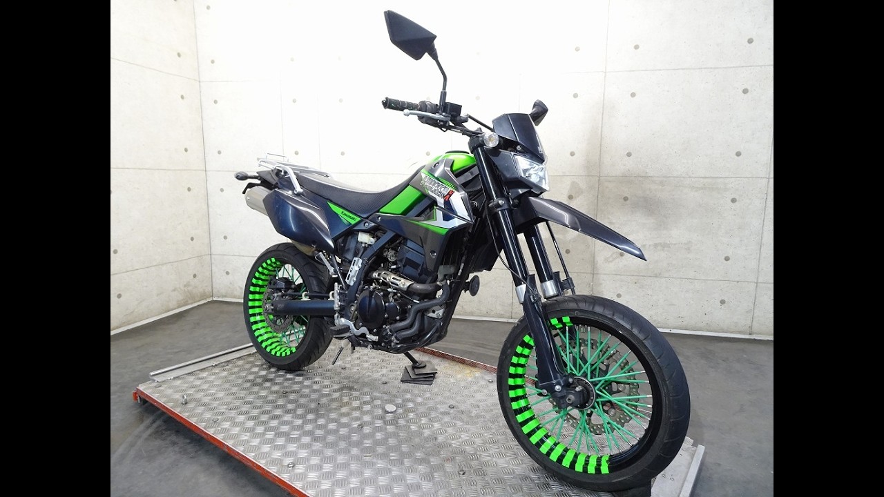 自社ローン可能☆LX250V　Dトラッカー250X　☆要画像確認 エンジン好調☆九州発１６０００品の在庫部品あり☆ 中古バイク KAWASAKI D-TRACKER X｜LX250V – 京都のバイクショップSPEC
