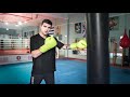 Учимся бить серийно / Комбинация ударов на боксерском мешке