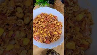 Maggi Bhel Recipe 🔥 | Viral Evening Snack #maggi #bhel #shorts #cooking