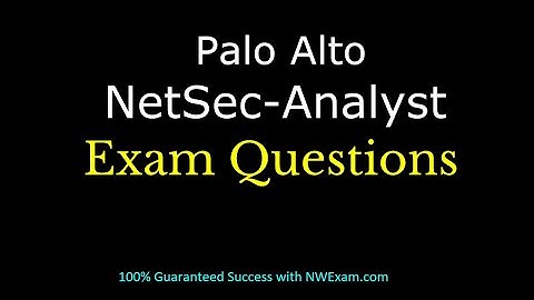 Palo Alto NetSec-Analyst Exam Q&A & Preparation Tips