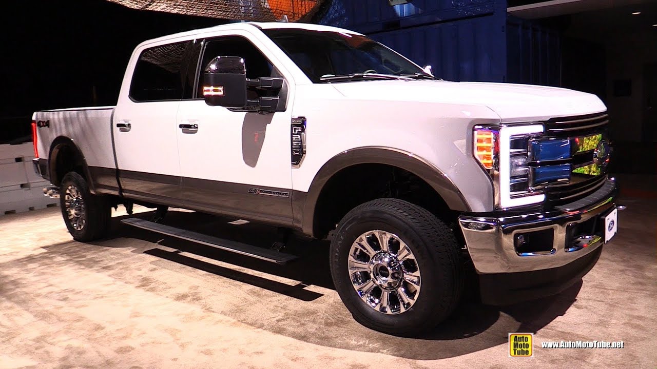 2019 Ford F250 King Ranch Exterior And Interior Walkaround Detroit Auto Show 2019
