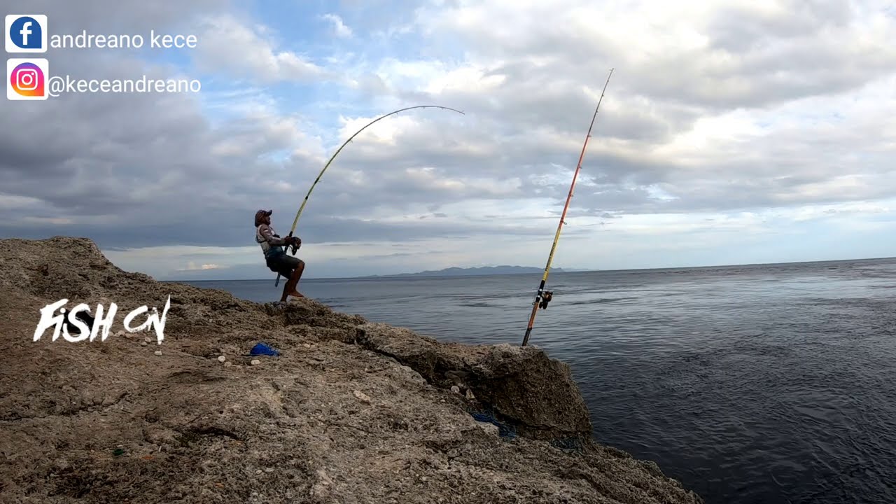 ⛔Strike ikan besar  sendirian