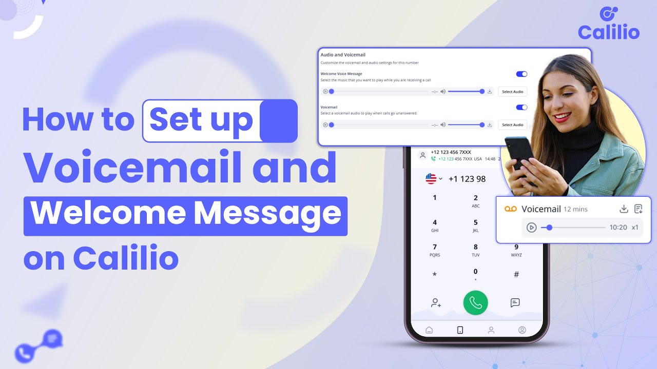 How to Set up Voicemail and Welcome Message at Calilio?| Modern ...