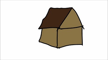 Rotating house in 2d animation (OpenToonz test)