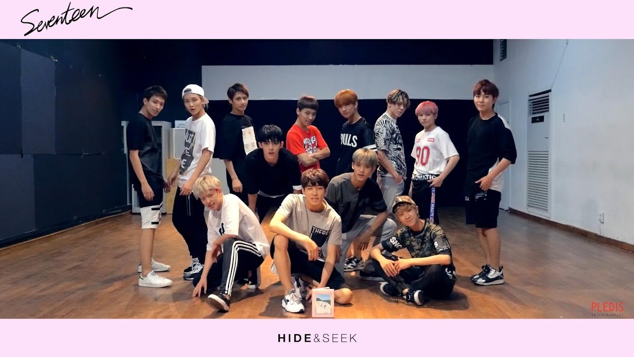 Dance Practice Seventeen 세븐틴 만세 Mansae Hide Ver Youtube