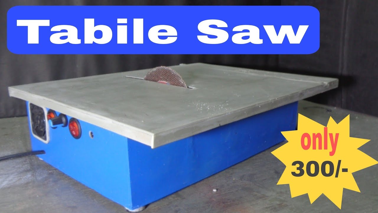 Tabile Saw Homemade | DIY mini table saw frome PVC pipe | tech experiment