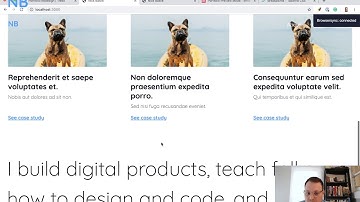 Building My Portfolio: Step 5.1 - Landing Page with Tailwind CSS and Laravel