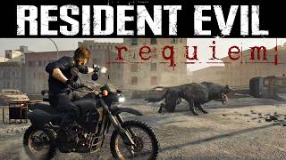 Resident Evil Requiem EPIC Leon Bike Chase - Ultrawide Screen Gameplay 3440x1440
