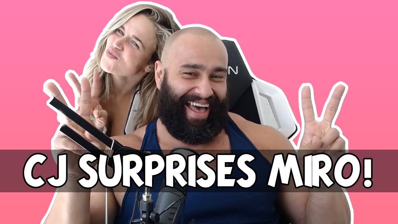CJ Surprises Miro before Call of Duty Warzone! (Rusev and Lana)