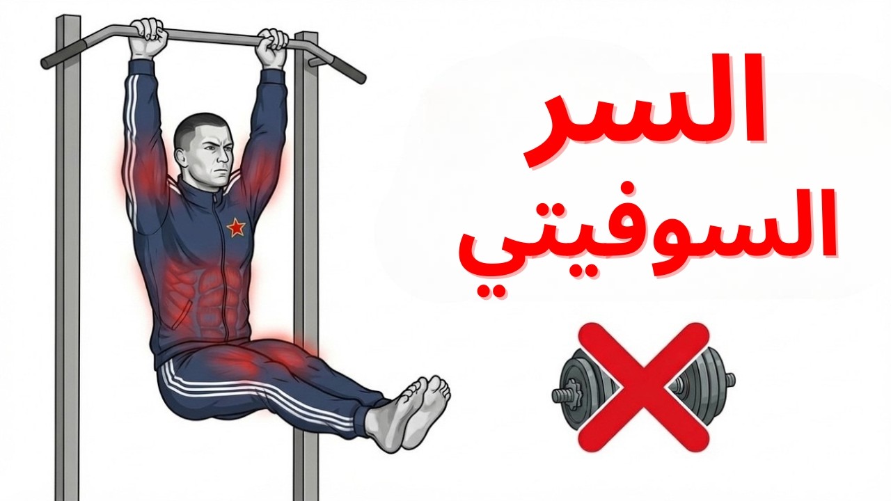 هذه الثباتات السوفيتية الـ6 تبني العضلات أسرع من الأوزان