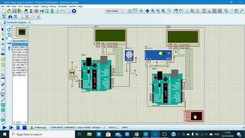 Sistem Dasar Kerja RF Modem (Proteus 8)