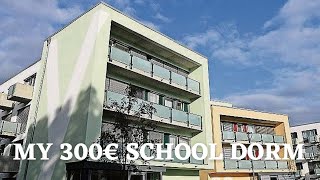 My 300€ student dorm tour | Student Dorm in Kleve, Germany for HSRW | IAmCleopatra O.