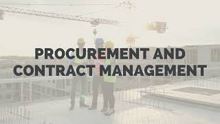 Lecture 17: The Perfect Construction Project - Procurement and Contract Management