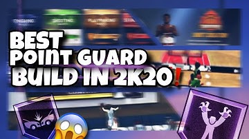 BEST POINT GUARD BUILD😰|2K20