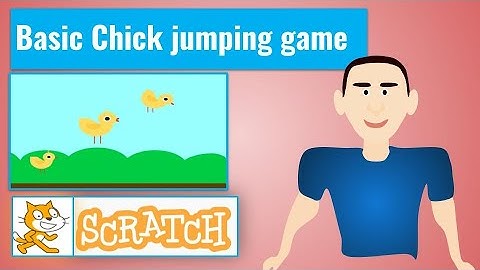 Beginner basic chick jumping game Scratch Hindi