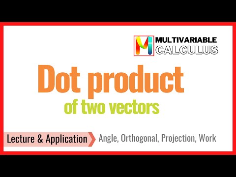 Dot product of