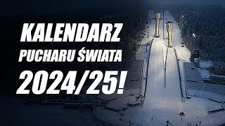 Wstępny KALENDARZ Pucharu Świata 2024/25 w skokach narciarskich!