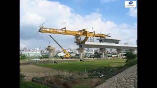CAD 2000 BRIDGES - TAIWAN HSR FULL SPAN FSLM 800 Ton