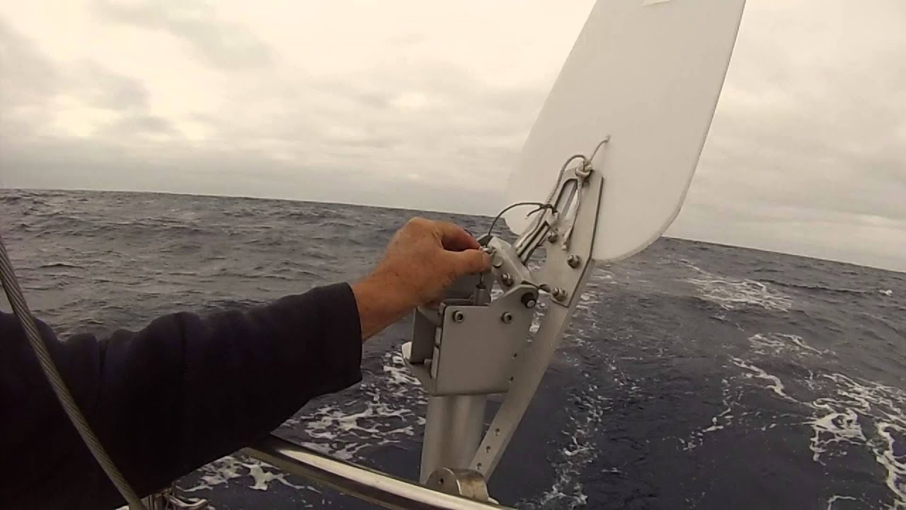 Offshore With the 2014 Sailomat Steering Vane